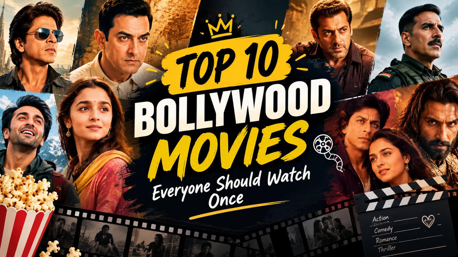Top 10 Bollywood Movies Everyone Should Watch Once