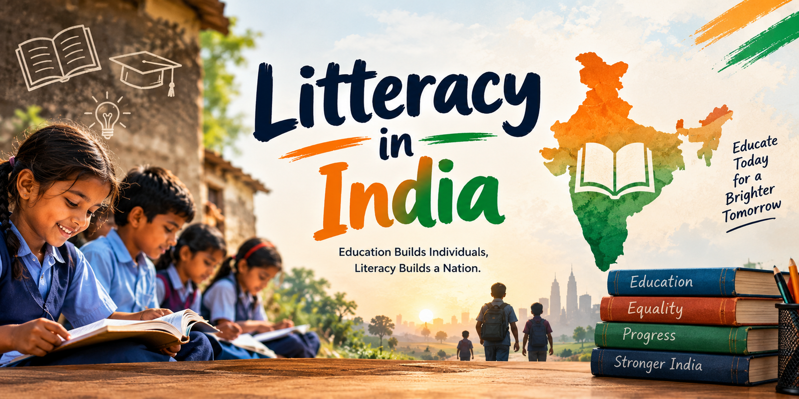 Illiteracy In India